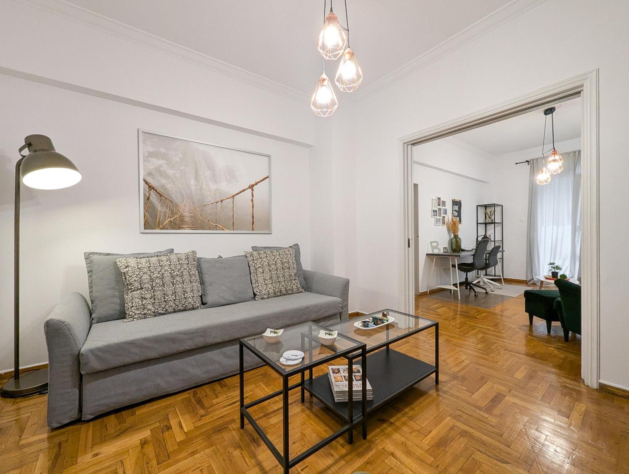 Spacious Apt For 5 Guests Next To Acropolis&Metro Atenas Exterior foto