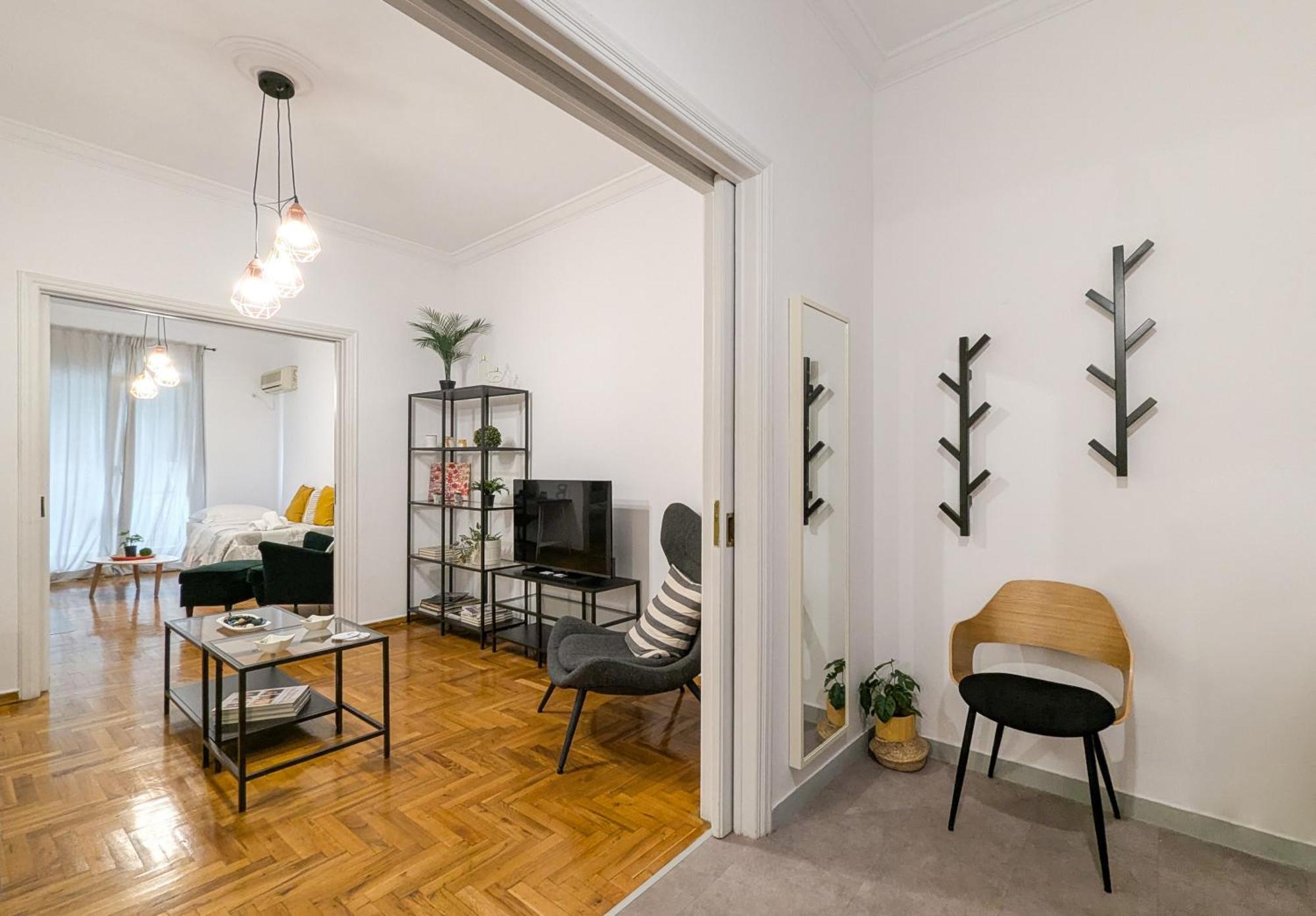 Spacious Apt For 5 Guests Next To Acropolis&Metro Atenas Exterior foto