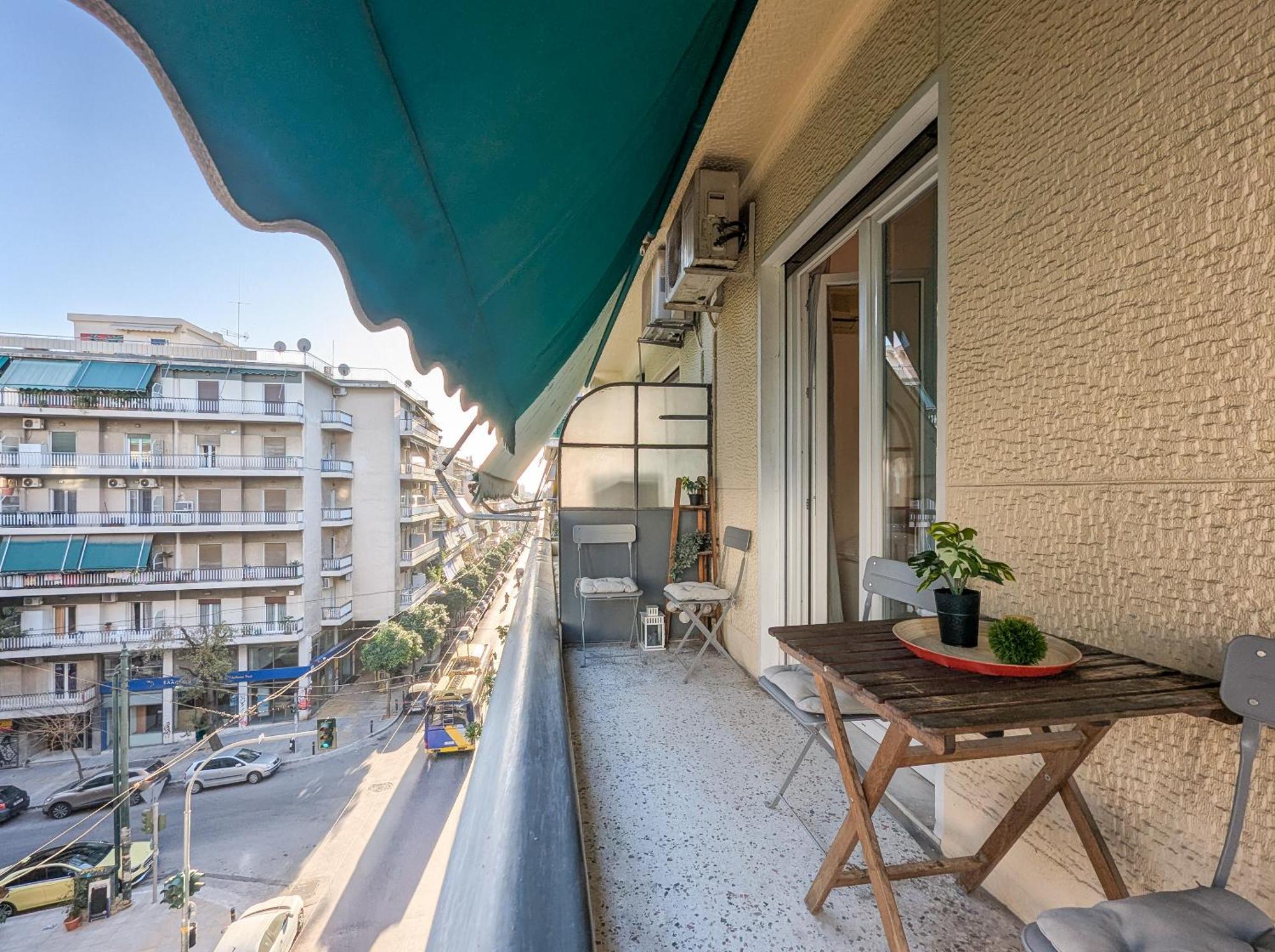 Spacious Apt For 5 Guests Next To Acropolis&Metro Atenas Exterior foto