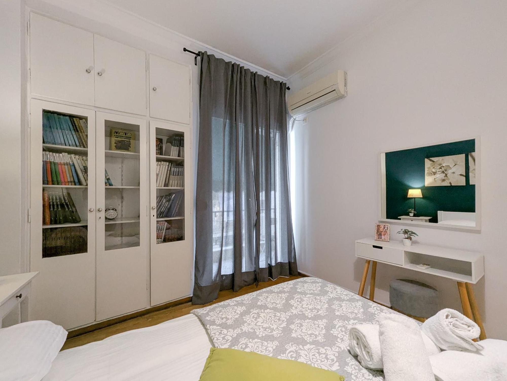 Spacious Apt For 5 Guests Next To Acropolis&Metro Atenas Exterior foto