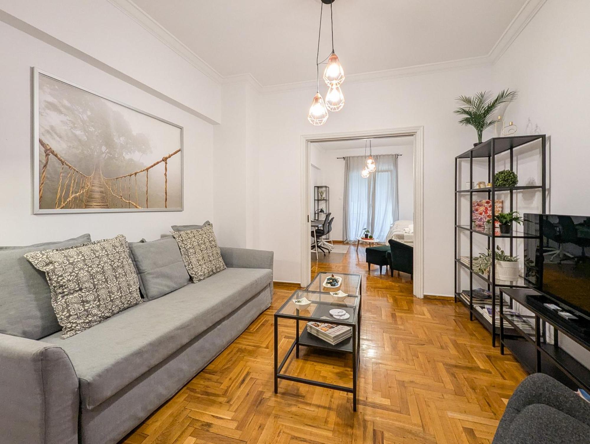 Spacious Apt For 5 Guests Next To Acropolis&Metro Atenas Exterior foto