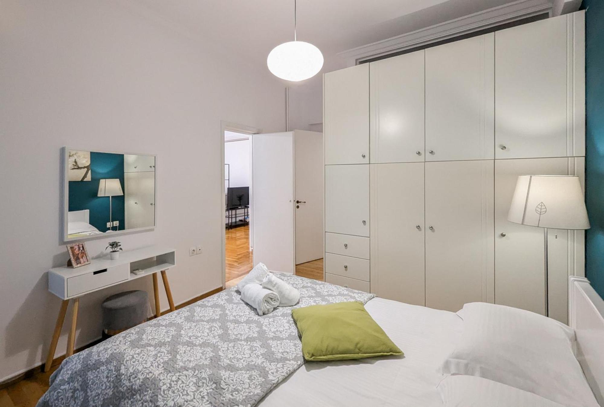 Spacious Apt For 5 Guests Next To Acropolis&Metro Atenas Exterior foto