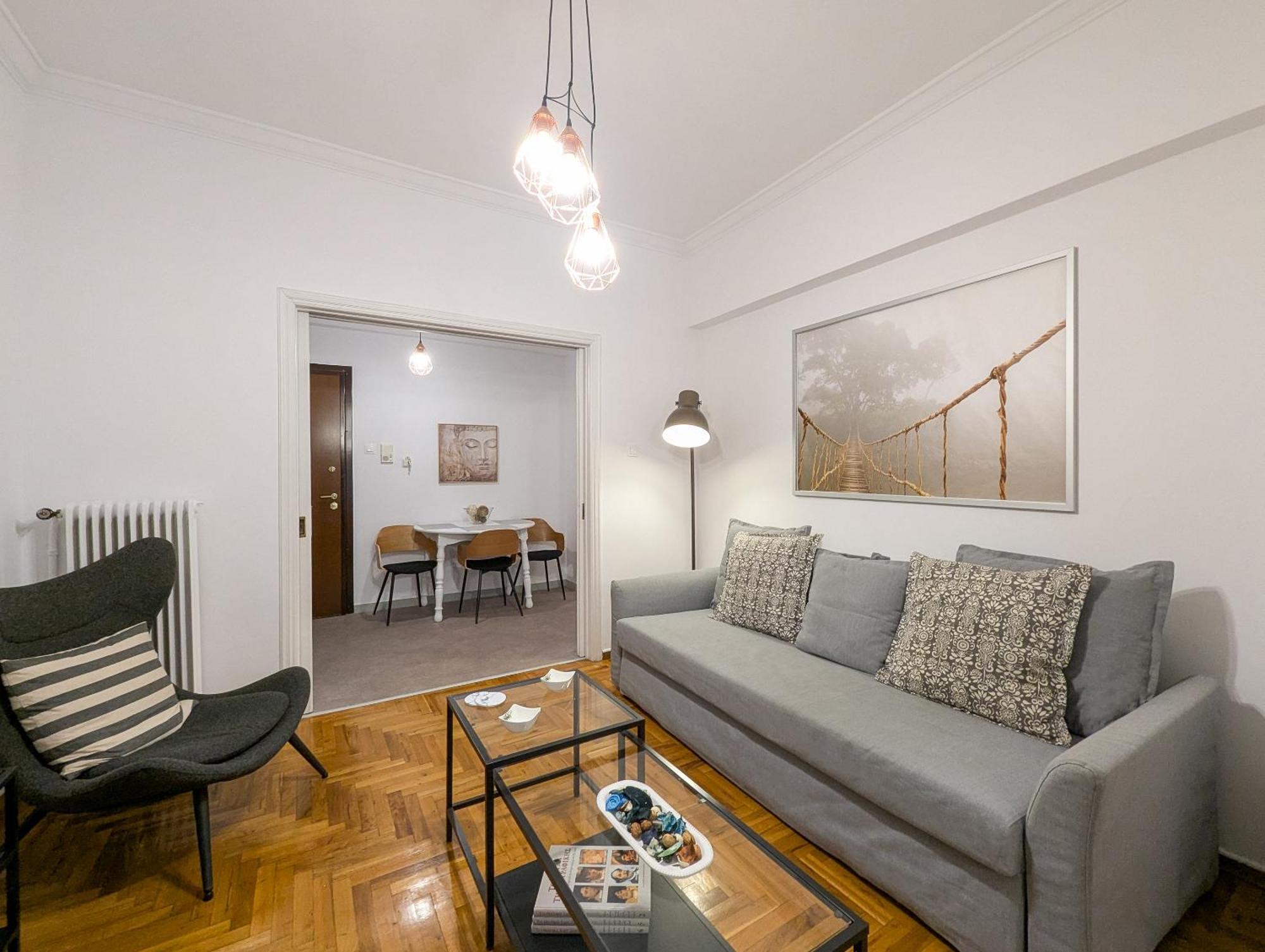 Spacious Apt For 5 Guests Next To Acropolis&Metro Atenas Exterior foto
