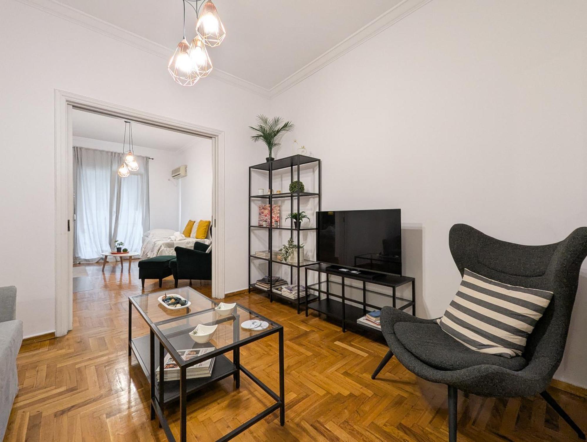 Spacious Apt For 5 Guests Next To Acropolis&Metro Atenas Exterior foto