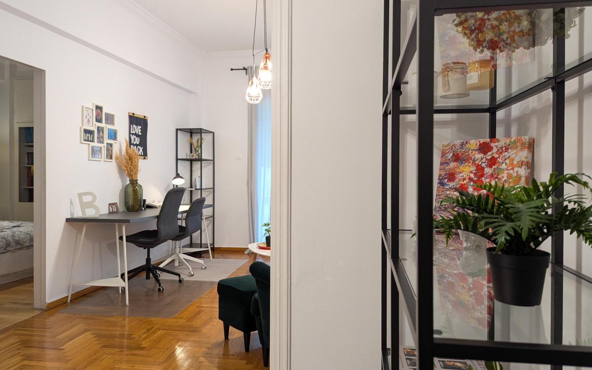 Spacious Apt For 5 Guests Next To Acropolis&Metro Atenas Exterior foto