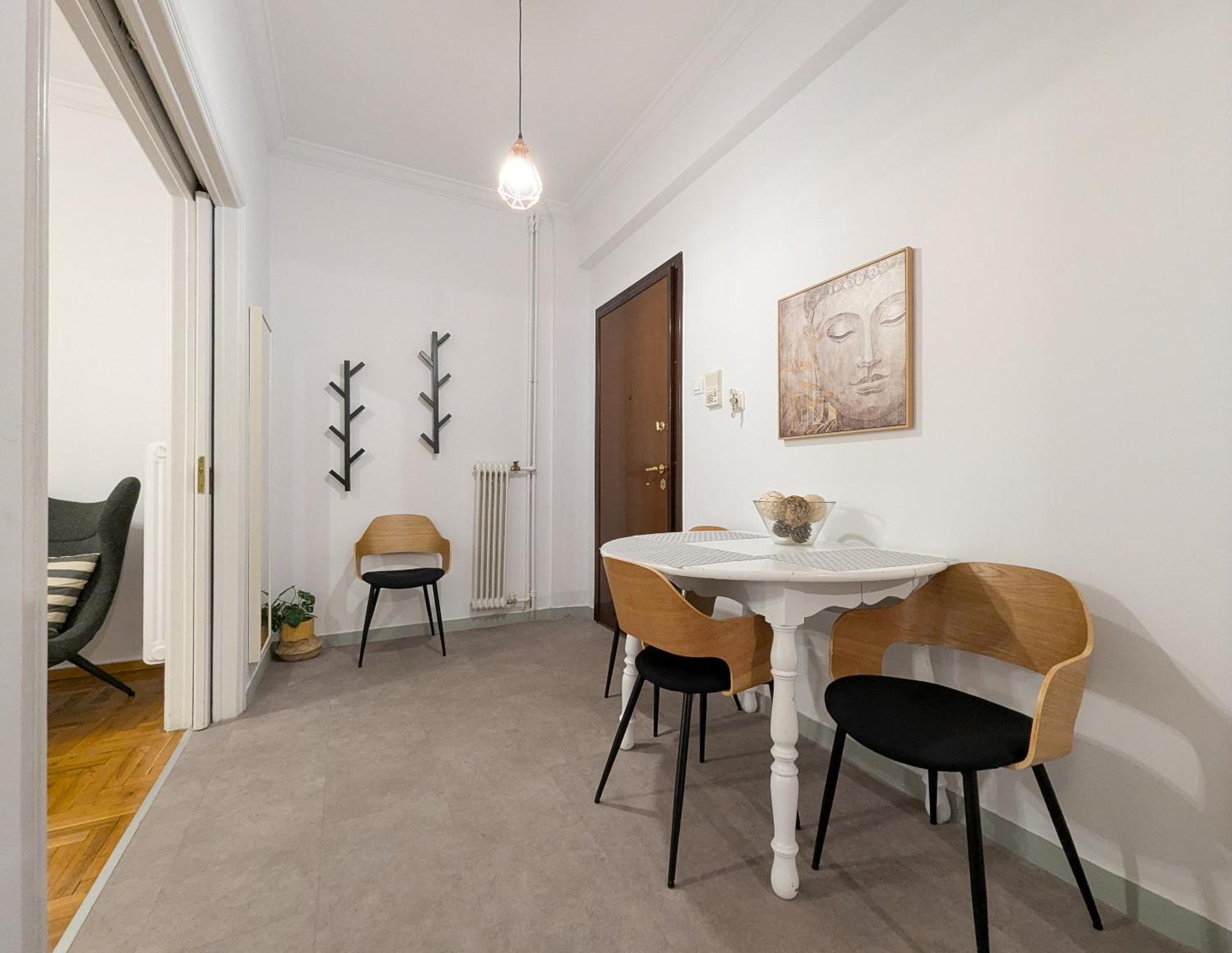 Spacious Apt For 5 Guests Next To Acropolis&Metro Atenas Exterior foto